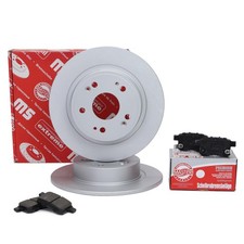 Bremsscheiben + Bremsbeläge hinten für HONDA ACCORD VIII (CU) / Kombi (CW)