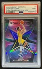 2020-21 Panini Clearly Donruss Stephen Curry Star Gazing Holo Silver #9/10 PSA 9