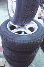 4 Alufelgen Felgen 7Jx15 zoll Mercedes w 124 201 202 u.a. + 195 65 r 15 Reifen 4 Alufelgen Felgen 7Jx15 zoll Mercedes w 124 201 202 u.a. + 195 65 r 15 Reifen