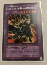 YUGIOH 1.Auflage RDS-DE035 RARE DUNKLE KLINGE DER DRACHENRITTER