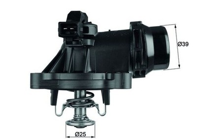 Mahle TM 18 105 Thermostat, Coolant for BMW