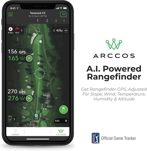 Arccos Smart Sensors: Automatic Golf Game Tracking System, A.I. Powered Green - Picture 5 of 12