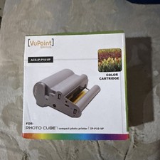 VuPoint Solutions Color Cartridge ACS-IP-P10-VP For Photo Cube Compact Printer 