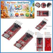 2PCS USB-C to TTL Serial Converter Adapter FT232RL Module 3.3V/5V Compatible ...