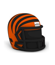 Logo Brand Cincinnati Bengals Orange Outdoor Inflatable Helmet, 48