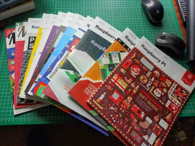 Magpi Raspberry Pi Magazine (12 issues Jan-Dec 2025)