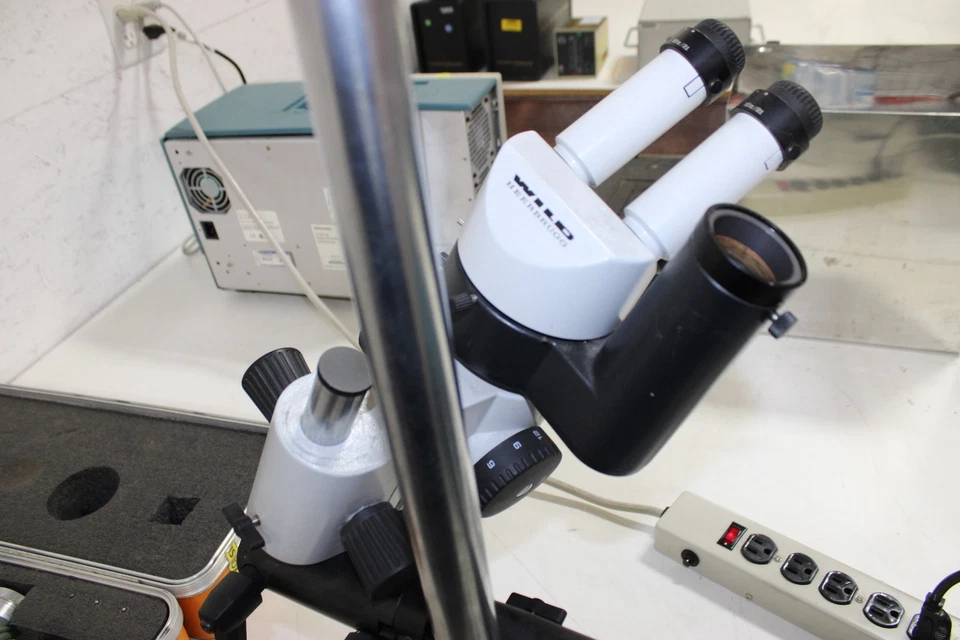 Microscopio zoom estéreo Wild Heerbrugg M8, BUEN ESTADO DE FUNCIONAMIENTO Foto 2 de 2