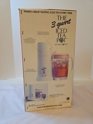 Machine à thé glacé Mr. Coffee 3 pintes VTG avec