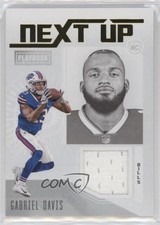 2020 Panini Playbook Next Up Jerseys Gabriel Davis #NU-38 11ci