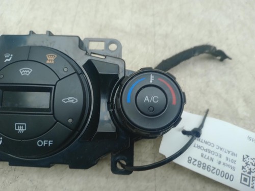FORD ECOSPORT AC AIR CON HEAT CONTROL PANEL DN1T-18C612-AF B515 2013 - 2019 - Picture 2 of 12