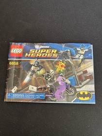 LEGO Super Heroes Instruction Manual Lot DC Marvel 6858 76017 76027 76030 76036
