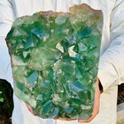 10.91LB Natural Large Particle Cubic Fluorite Crystal Specimen — photo 1