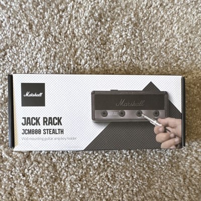 Marshall JCM800 Stealth Wall Mount Guitar Amp Key Rack Key Holder Black Silver