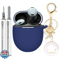 Zuianrll for Google Pixel Buds Pro and Buds Pro 2 Case Cover, Premium Soft Si