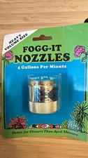 FOGG-IT Heavy Volume Brass Misting Nozzle 4 GPM Made in USA Garden Watering