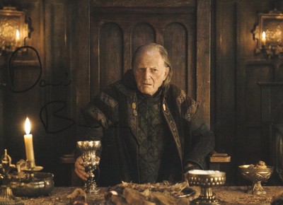 David Bradley handsigniertes 7x5 Zoll Game Of Thrones Foto