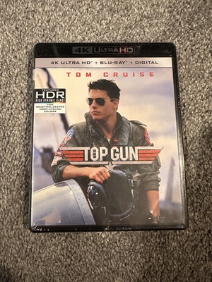 Top Gun (4K Ultra HD + Blu-Ray + Digital, 1986) BRAND NEW
