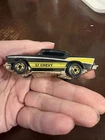 Vtg 1976 Hot Wheels Blackwall Black '57 Chevy Chevrolet Hong Kong Plastic Base
