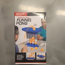 East Point Three In A Row Funnel Pong Table Tennis Ping Pong Ball Game Majik