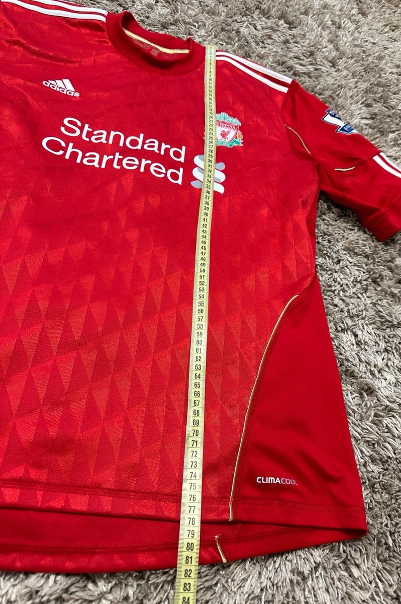 Liverpool 2010/2012 Football Soccer Shirt Jersey Home adidas