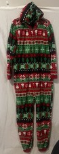 Children  s Place Unisex Adult one piece Christmas holiday pajamas. Size L 44.95