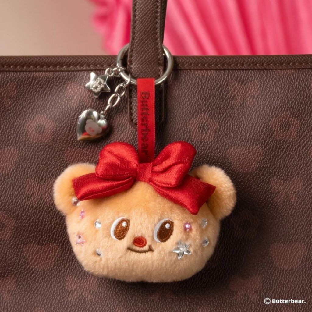 Butterbear Plush Keychain Sparkling Joy Exclusive Limited Edition Thailand Gift