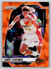 2024 Panini Prizm WNBA #139 Nancy Lieberman Ice Orange Prizms Basketball