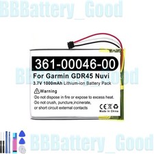 GPS Battery for Garmin Dash Cam 20,Nuvi 3400/3450/3450LM/3490LMT/3550LM/3750