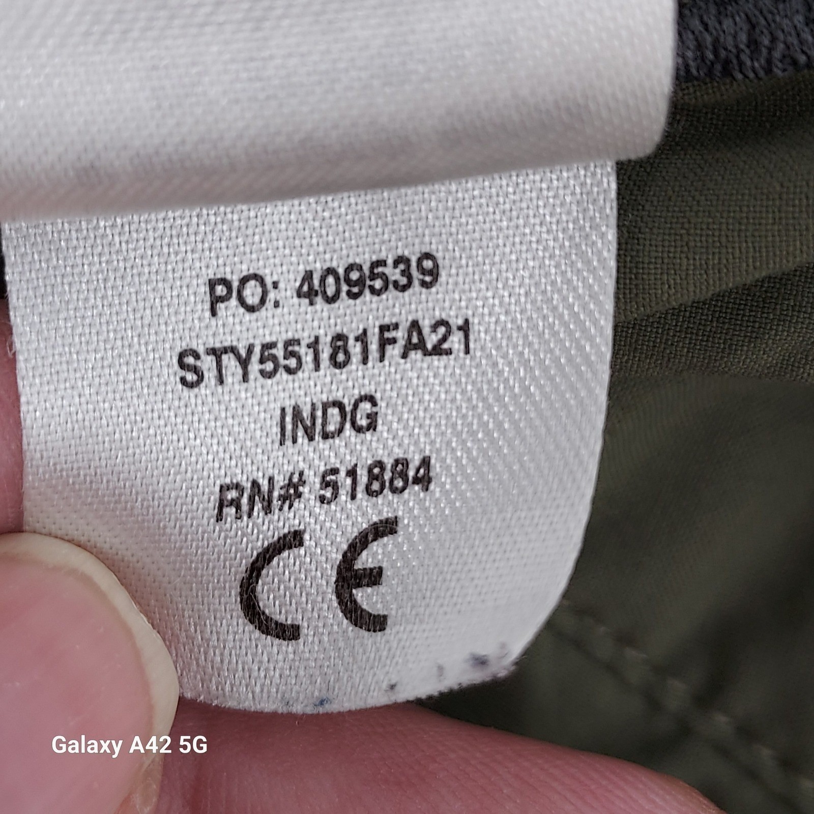 Patagonia Quandary Pants Men 34x30 Industrial Green Hiking Outdoor STY55181 FA21 thumbnail 6