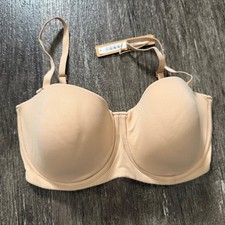 SKIMS Fits Everybody Strapless Bra Mica Tan 32DD NWT
