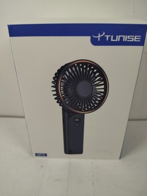 TUNISE Portable Handheld Fan, Portable Fan Rechargeable,4000mAh, 180° Adjustable