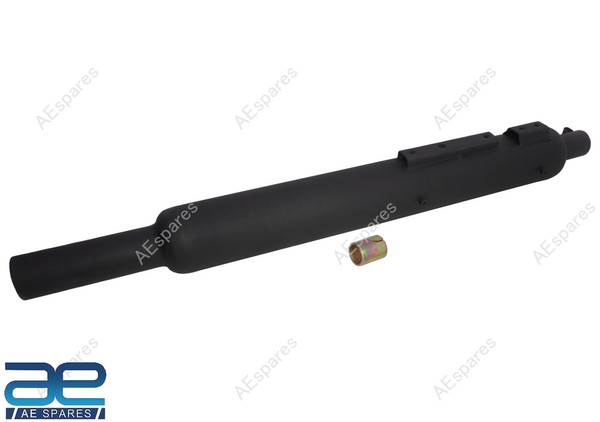 SchalldäMpfer Extra Lang Hohl Schwarz FüR Royal Enfield Classic 350 500 UCE Aes-image