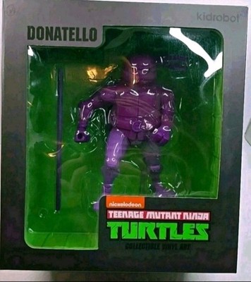 Purple Donatello Teenage Mutant Ninja Turtles KidRobot Vinyl Figure TMNT New