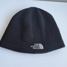 The North Face Black Knit Beanie Hat Unisex One Size