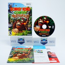 Donkey Kong Country Returns CIB W/ Manual - Wii