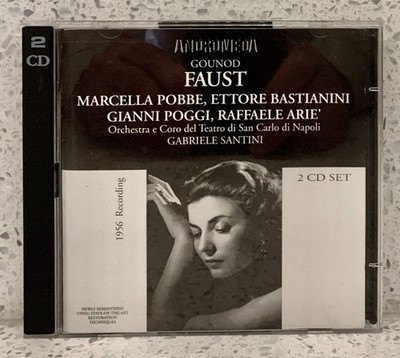 GOUNOD Faust [1956] (2 discs, Andromeda) SANTINI   POBBE   BASTIANINI   POGGI