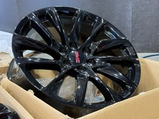 4 24 Cadillac Escalade V Oem Onyx Wheels Rims Original 2025 2026 2027 New