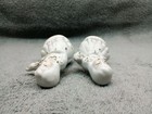 Vintage Porcelain Girl Figurines Playing Violin And Harp — photo 6