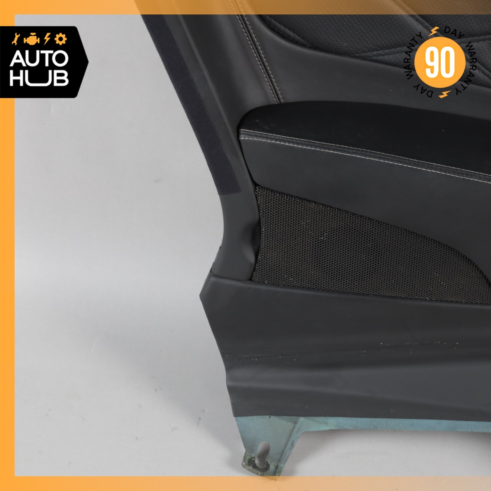 03-10 Bentley Continental GT Rear Left Driver Side Interior Door Panel Black OEM