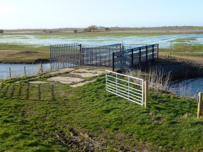 Photo A3 The ''second'' bridge over Morton's Leam - The Nene Washes Ring c2014