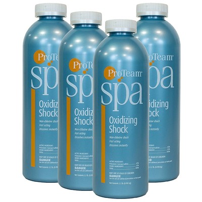 ProTeam Spa Oxidizing Shock 2lb 4pk NonChlorine Shock Oxidizer for Spa & Hot Tub