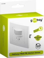 Goobay Indoor Infrarot Bewegungsmelder (1Er Faltschachtel), Led-Bewegungsmelder