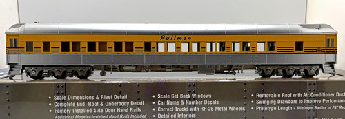 HO WALTHERS 932-10561 PULLMAN HEAVYWEIGHT 10-1-2 RIO GRANDE DRGW | Zustand: Used
