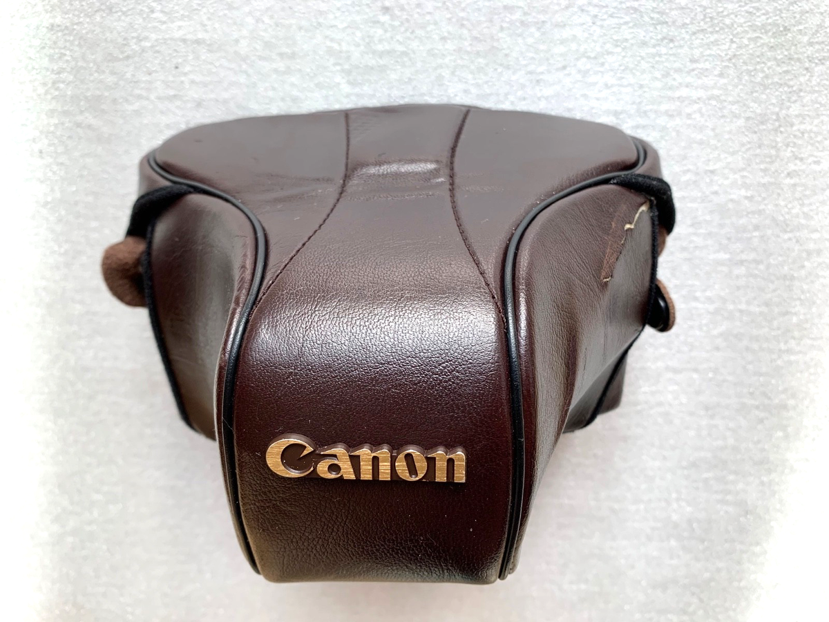 Canon AE-1 P/S Program Leather Vintage Camera Case | Brown | For
