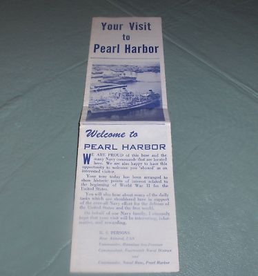 パールハーバー　Pearl Harbor  パンフレット s-l400.jpg