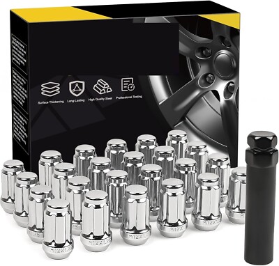 24pcs M12x1.25 Lug Nuts - Replacement for 2005-2015 Nissan Armada