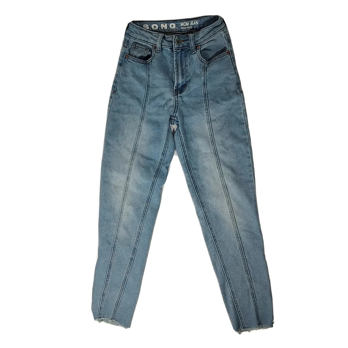 AGOLDE Kye Cropped Straight-Leg Organic Jeans in Blue | Endource