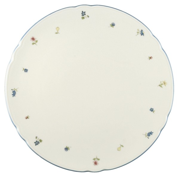 Seltmann Marie Luise Tortenplatte Porzellan Elfenbeinfarben Ø 30 Cm-image