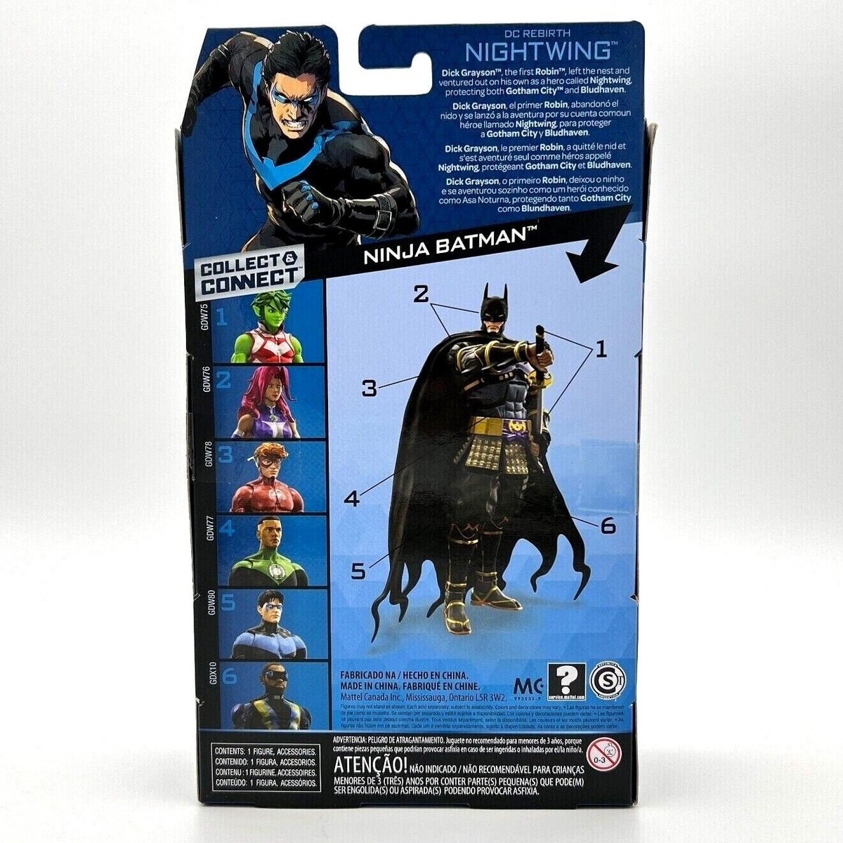 DC Multiverse 6 Inch Action Figure Batman Ninja Series