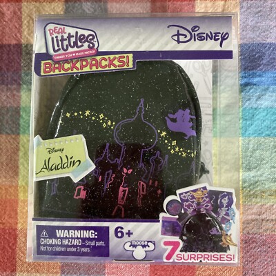 Real Littles Mini Backpack Disney Aladdin 7 Surprises NEW